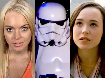 Lindsay Lohan, Stormtrooper, Ellen Page Lindsay Lohan, Stormtrooper, Ellen Page